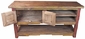 Painted Wood Offset Entertainment Console