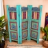 Painted Wood Screen - Room Divider
