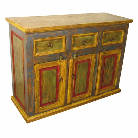 Painted Wood Sideboard Buffet