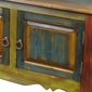 Painted Wood Sideboard with Turned Legs
