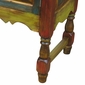 Painted Wood Sideboard with Turned Legs