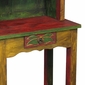 Painted Wood Table Book Shelf