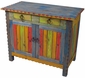 Painted Wood TV Stand or Small Buffet