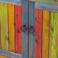 Painted Wood TV Stand or Small Buffet