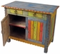 Painted Wood TV Stand or Small Buffet
