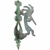 Patina Bronze Kokopelli Door Knocker
