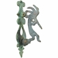 Patina Bronze Kokopelli Door Knocker