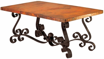 Patricia Copper Top Dining Table