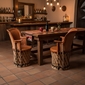Peacock Chair - Mexican Equipale - Minimum Order 4