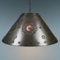 Pendant Light Extra Large Punched Marble Shade