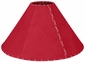 Pigskin Lamp Shade Red - 3 Sizes