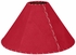 Pigskin Lamp Shade Red - 3 Sizes