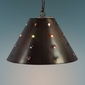 Plain Mexican Tin and Marble Shade