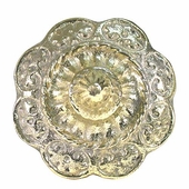 Polished Bronze Rosettes with Bronze Nailheads - 1 Pair