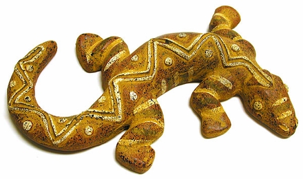 Pre-Columbian Curved Lizard