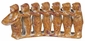 Pre-Columbian Line Dancers Statue