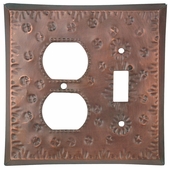 Punched Tin Switch & Outlet Cover - Flower Design