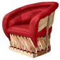 Equipale Fully Cushioned Cancun Lounge Chair