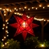 Red Glass Star Light