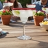 Red Rimmed Margarita Glasses - Set of 4