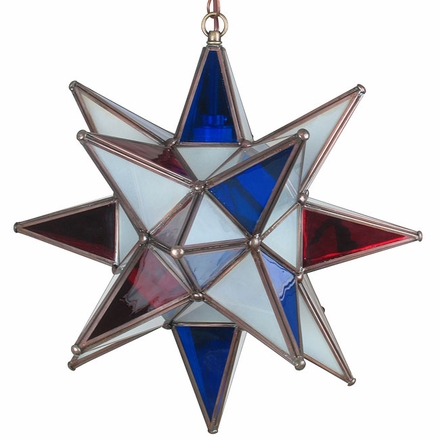 Red, White & Blue Old Glory Star Light