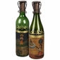 Retablo Wine Bottle - Candle Holder