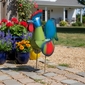 Rooster Painted Metal Yard Art - Assorted