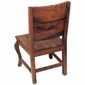 Rope Back Carved Mesquite Dining Chair - Minumum Order 2