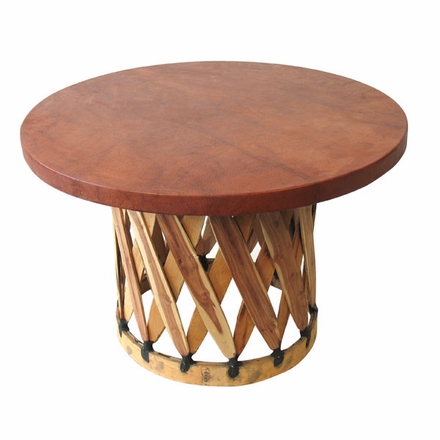 Round Equipal Coffee Table