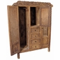 Rustic Antique Replica Wardrobe