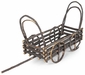 Rustic Bent Twig Planter Wagon