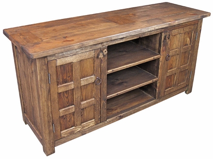 Rustic Flat Screen TV Console - 62 inch