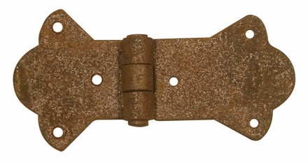 Rustic Iron Crown Hinge - Pack of 4