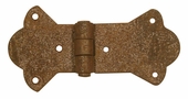 Rustic Iron Crown Hinge - Pack of 4