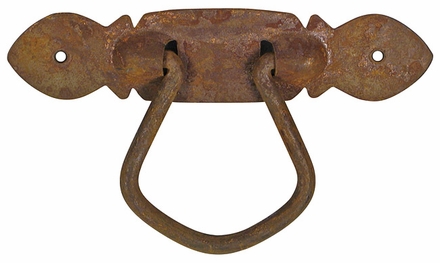 Rustic Iron Cupboard Pull Handle - Pack of 4