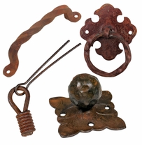 Rustic Iron Drawer Pulls, Knobs & Handles
