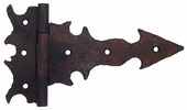 Rustic Iron Large Dragon Gate Hinge - 8.5"