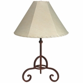 Rustic Iron Loredo Table Lamp