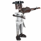Rustic Iron Mariachi Sculptures