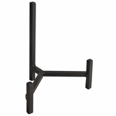Rustic Iron Square Plate Stand