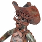 Rustic Iron Western Character Sculptures