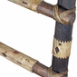 Rustic Kiva Ladders with Southwest Rawhide Wraps
