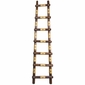 Rustic Kiva Ladders with Southwest Rawhide Wraps