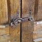 Rustic Log Pantry or Storage Cabinet
