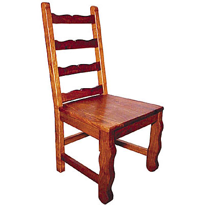 Rustic Mesquite Colonial Chair - Minumum Order 2