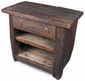 Rustic Mesquite Nightstand or End Table
