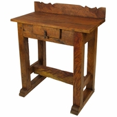 Rustic Mesquite Occasional Table