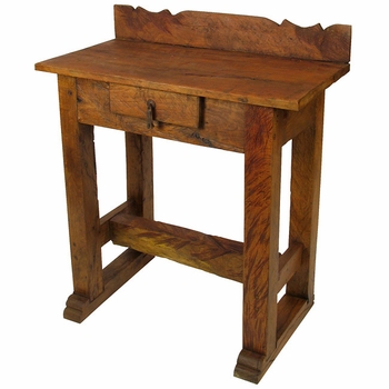 Rustic Mesquite Occasional Table