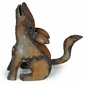 Rustic Metal Coyote Yard Art Sculptures -  Three Sizes Available