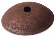 Rustic Metal Domed Back Plates - Per Dozen